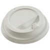 Крышка для стакана с клапаном D80 мм   белый PS
