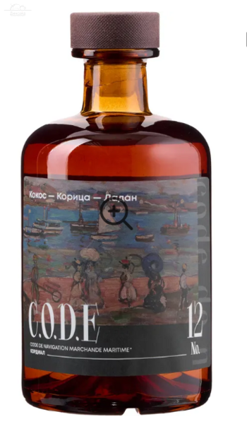 Напиток безалкогольный КОРДИАЛ Кокос-Корица-Ладан, Cordial C.O.D.E 500 мл Напиток безалкогольный КОРДИАЛ Кокос-Корица-Ладан, Cordial C.O.D.E 500 мл