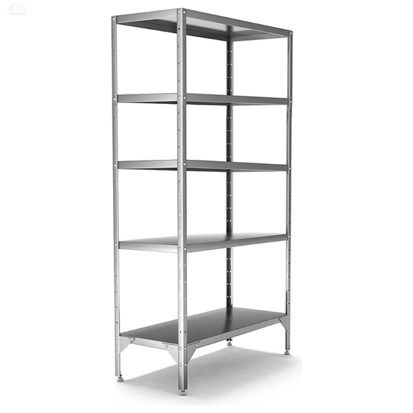 Стеллаж производственный СТЛ-О 1200/500/2000 ТНН 5 полок АСС нерж сталь оцинк сталь Стеллаж производственный СТЛ-О 1200/500/2000 ТНН 5 полок АСС нерж сталь оцинк сталь