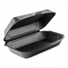 Ланч-бокс LBE-1  по 100 шт черный 247х207 мм H61мм