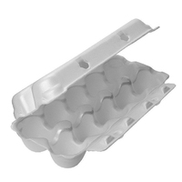 Упаковка для яиц Я-10 10 ячеек по 120 шт белый