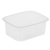 Контейнер прямоугольный  200 мл 108х82 мм H40 мм PP прозрачный