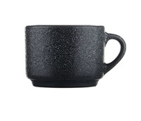 Чашка чайная 200 мл Млечный путь черный  Борисовская керамика 