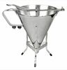 Воронка-дозатор для кондитерских изделий нерж.сталь с подставкой  P.L. Proff Cuisine