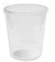 Стакан пластиковый 500 мл БОЧОНОК прозрачный PP Стакан пластиковый 500 мл БОЧОНОК прозрачный PP