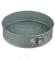 Форма для выпечки D26 см Н6,7 см мраморная разъемная с замком сталь а/п покрытие   