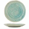 Тарелка мелкая 27 см Frutti di Mare  P.L. керамика зеленый с перламутром