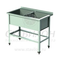 Ванна моечная 2 секц ВМТ-О 1200/600  ТНН    оцинк сталь  580х580х350