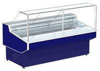 Витрина холодильно-морозильная CRYSPI Magnum Quadro SN 2500 Д (без фронтальной панели и боковин)