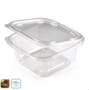 Контейнер с совмещенной крышкой 500 мл  137х132 мм H62мм PET прозрачный