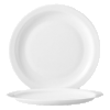 Тарелка мелкая 23,5 см   Отельер Arcoroc стекло белый