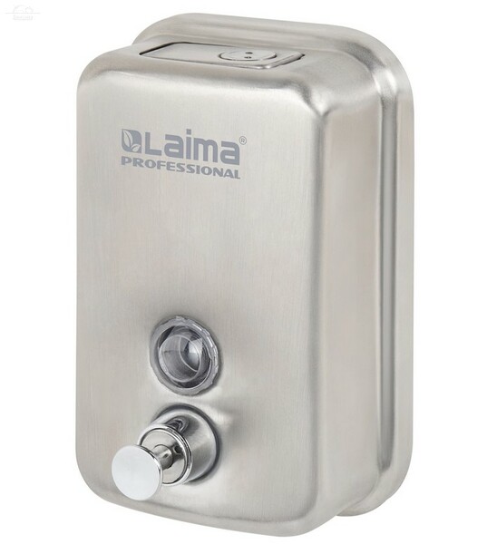 Дозатор для жидкого мыла LAIMA PROFESSIONAL INOX (гарантия 3 года), 0,5 л, нержавеющая сталь, матовый Дозатор для жидкого мыла LAIMA PROFESSIONAL INOX (гарантия 3 года), 0,5 л, нержавеющая сталь, матовый