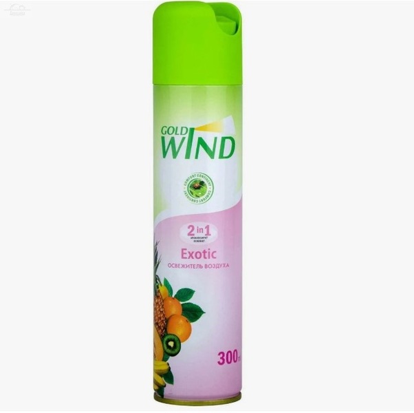 Освежитель воздуха 300 мл Голд Винд Exotic Освежитель воздуха 300 мл Голд Винд Exotic
