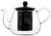 Чайник 600 мл с нержавеющим фильтром   стекло прозрачный