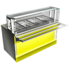 Модуль технологический АЛРОВ-К-041 Astropit Прилавок ванна охлаждаемая ОКА  полка 1 уровень, для гастроемкостей, LED-подсветка  1500