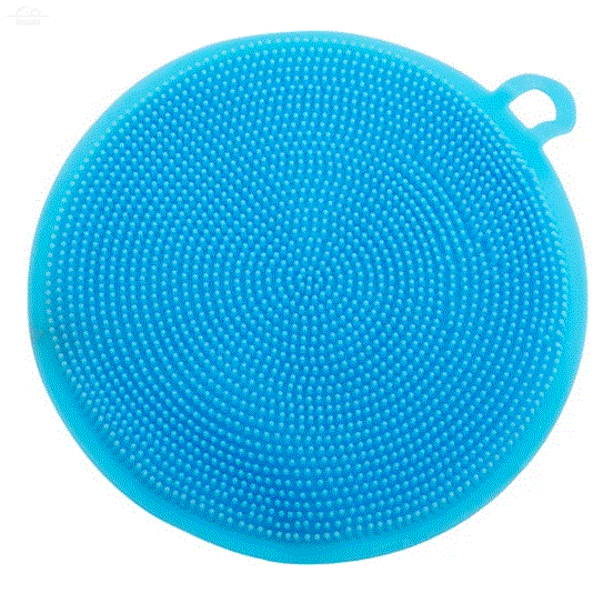 Губка для посуды фруктов и овощей ANTELLA силиконовая,11 см.,34 г.,1 шт Губка для посуды фруктов и овощей ANTELLA силиконовая,11 см.,34 г.,1 шт