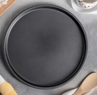 Форма для пиццы D35 см H1,5 см улеродистая сталь,антипригарное покрытие Доляна Жаклин Форма для пиццы D35 см H1,5 см улеродистая сталь,антипригарное покрытие Доляна Жаклин