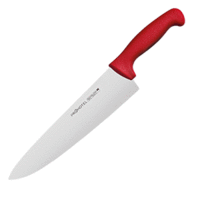 Нож поварской 24 см красный  ProHotel
