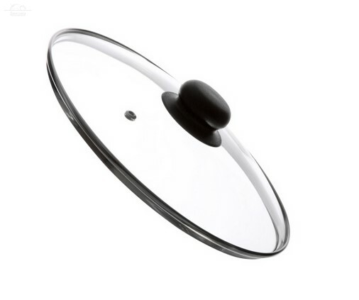 Крышка 28 см стекло с пароотводом Крышка 28 см стекло с пароотводом