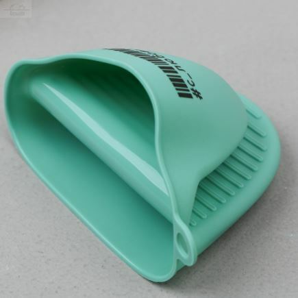 Прихватка силиконовая 11 х 8.3 см, цвет мятный Прихватка силиконовая 11 х 8.3 см, цвет мятный