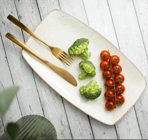 Блюдо овальное 31х18 см BEIGE Porland фарфор бежевый Блюдо овальное 31х18 см BEIGE Porland фарфор бежевый