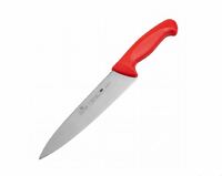 Нож поварской 20 см красный HACCP Luxstahl